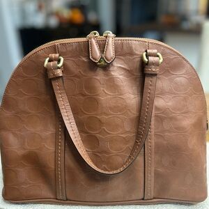 Elegant Brown Designer Handbag